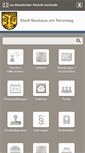 Mobile Screenshot of neuhaus-am-rennweg.de