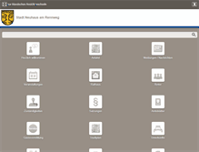 Tablet Screenshot of neuhaus-am-rennweg.de